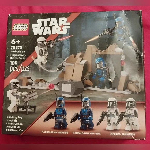 2 New Sealed LEGO Set #75373 Star Wars Mandalorian Battle Pack #76275 Marvel - Picture 3 of 6